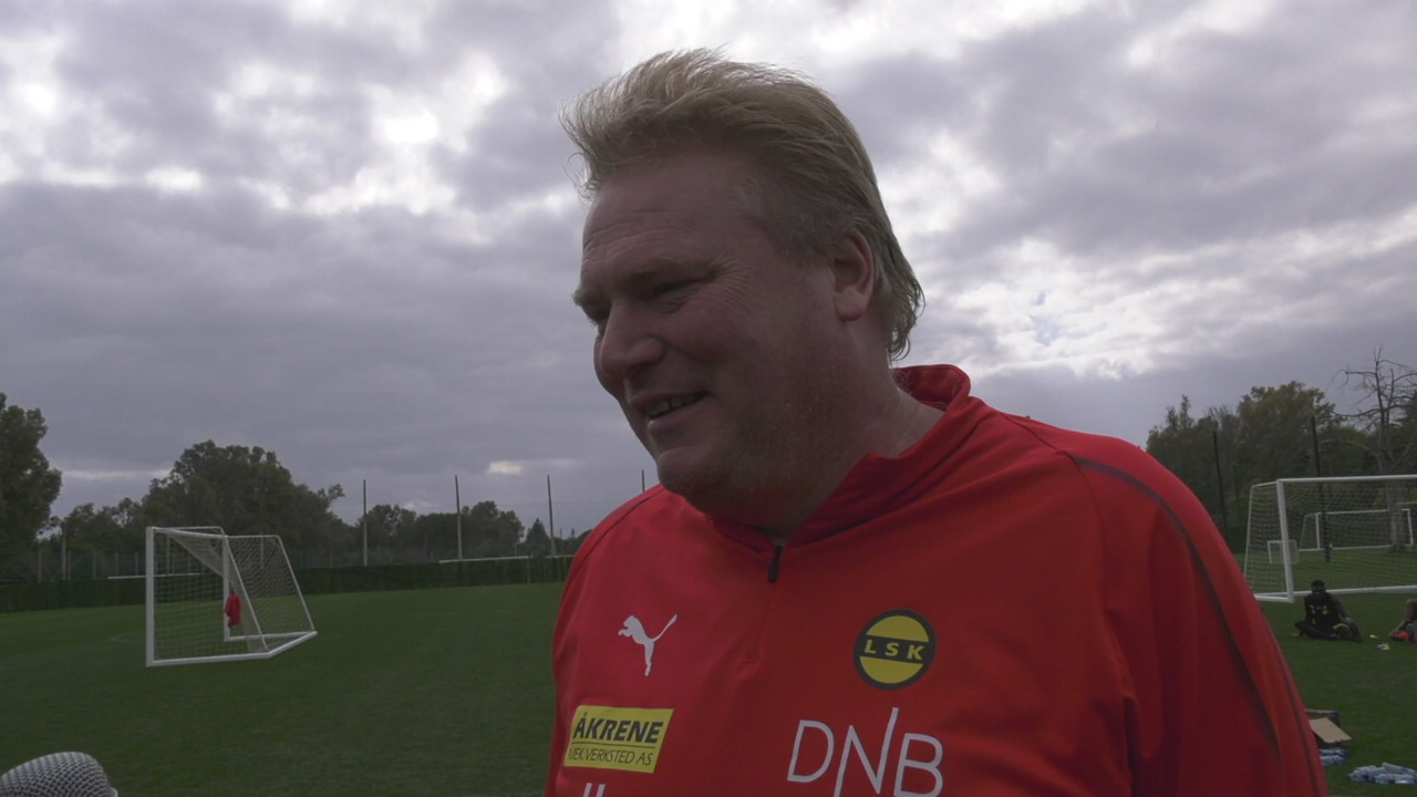 Alt er perfekt, bortsett fra at sola stakk da vi kom hit.